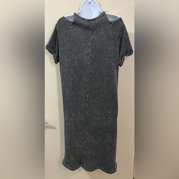 Torrid Mini Cozy Fleece Cold Shoulder Dress - Picture 5 of 5